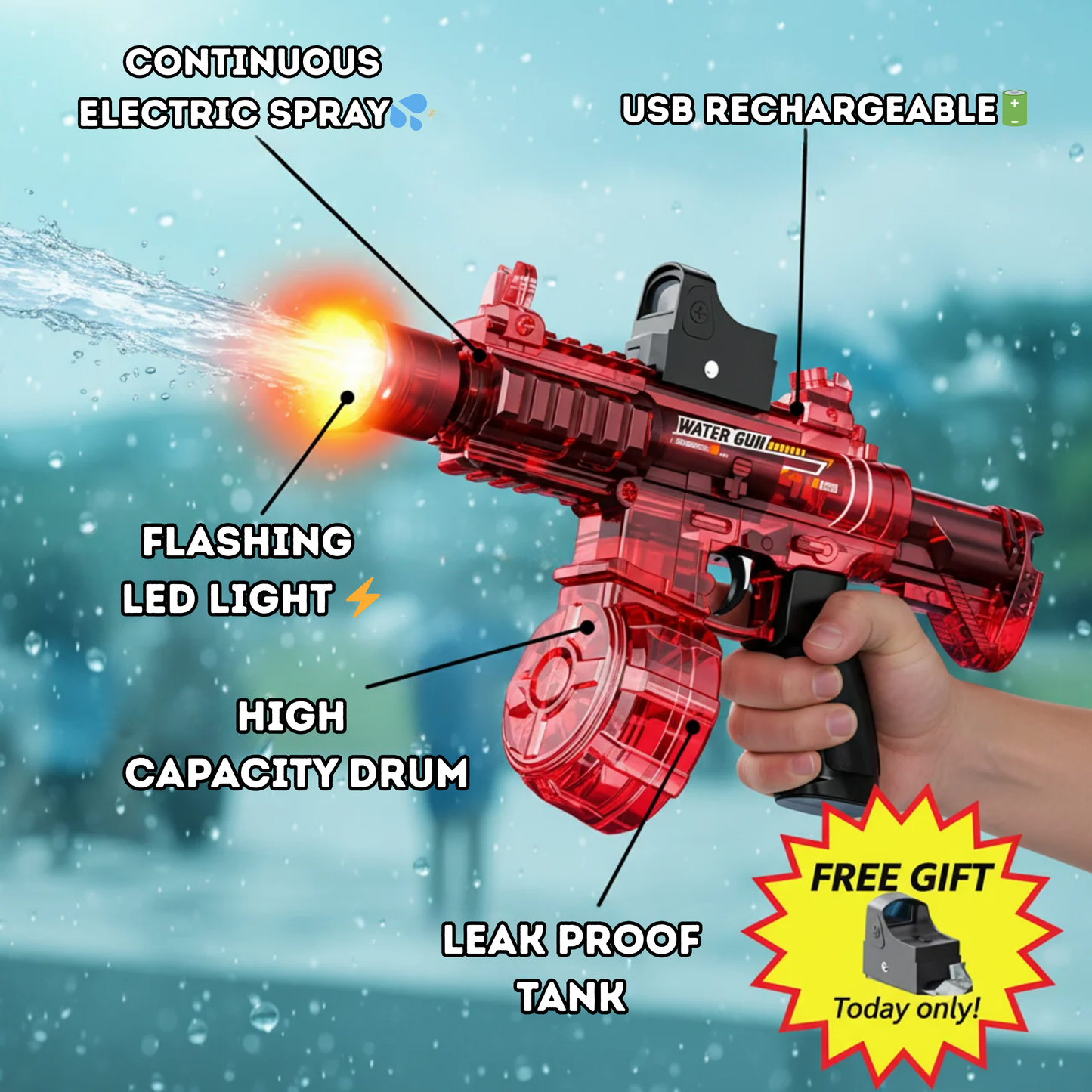 HydroBlast | The #1 Automatic Electric Water Gun