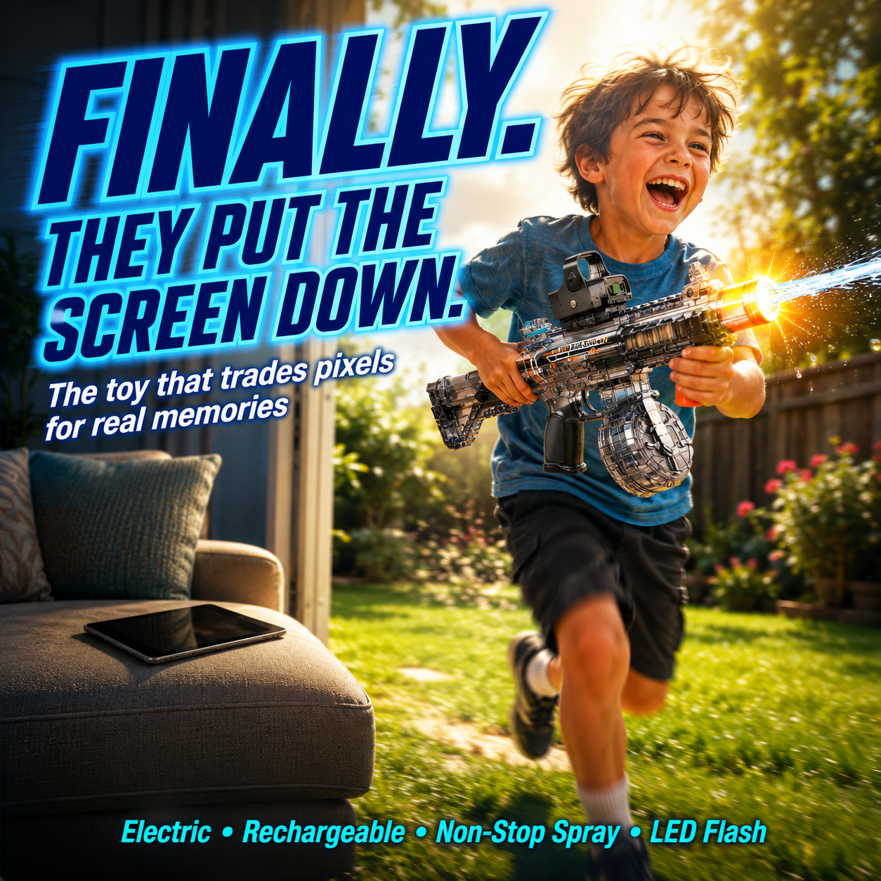 HydroBlast | The #1 Automatic Electric Water Gun